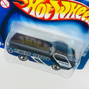 2004 Hot Wheels Roll Patrol Dodge Deora negro 3SP base ZAMAC