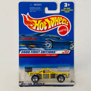 2000 Hot Wheels First Editions Roll Cage amarillo SB base ZAMAC Primera Edición