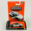 2025 Matchbox Moving Parts Porsche Taycan GTS Sport Turismo blanco