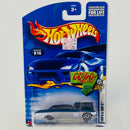 2003 Hot Wheels First Editions Fish'd & Chip'd Jaguar Mark X 016 azul con plata metálico 10SP Primera Edición