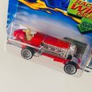 2002 Hot Wheels First Editions Torpedo Jones 030 rojo LW Primera Edición