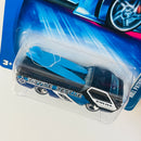 2004 Hot Wheels Roll Patrol Dodge Deora 199 negro 3SP base ZAMAC con Tablas de Surf