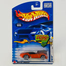 2002 Hot Wheels First Editions Pony Up 046 naranja metálico PR5 base ZAMAC Primera Edición