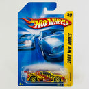 2008 Hot Wheels New Models Amazoom rojo con amarillo 10SP Primera Edición