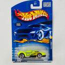 2001 Hot Wheels Maelstrom 233 amarillo fluorescente 5DOT
