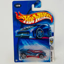 2004 Hot Wheels First Editions CUL8R 070 celeste metálico PR5 Primera Edición