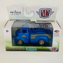 2017 M2 Machines Auto-Trucks Limited Edition 1/6,888 1958 Dodge COE Truck R46 azul Llantas de Goma