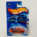 2004 Hot Wheels First Editions Off Track 084 naranja 5SP base ZAMAC Primera Edición