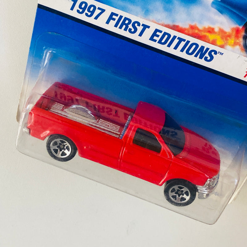 1997 Hot Wheels First Editions Ford F-150 rojo 5SP Primera Edición