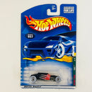 2001 Hot Wheels Rat Rods 1927 Ford Track T 057 negro WW base ZAMAC