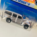 1996 Hot Wheels Silver Series II 40s Woodie Ford cromado 7SP base ZAMAC