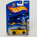 2003 Hot Wheels First Editions 1941 Ford Pickup 053 amarillo 5SP Primera Edición - Detalle Tarjeta