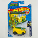 2020 Hot Wheels HW Screen Time Tortugas Ninja TMNT Party Wagon amarillo AD Primera Edición