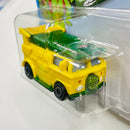 2020 Hot Wheels HW Screen Time Tortugas Ninja TMNT Party Wagon amarillo AD Primera Edición