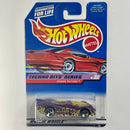 1998 Hot Wheels Techno Bits Series Power Pistons morado 3SP base ZAMAC