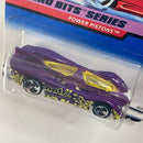 1998 Hot Wheels Techno Bits Series Power Pistons morado 3SP base ZAMAC