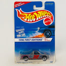 1996 Hot Wheels First Editions Chevy 1500 Silverado C1500 gris 5SP base ZAMAC Primera Edición