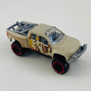 2010 Hot Wheels New Models Sandblaster 2010 Ford F-150 SVT Raptor beige camuflado militar 5SP Primera Edición - Loose/Suelto