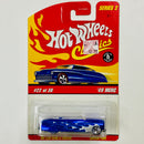 2006 Hot Wheels Classics Series 2 49 Merc Mercury Eight azul spectraflame con flamas BFGoodrich 5SP base ZAMAC