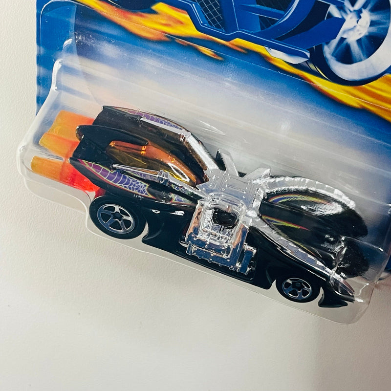 2001 Hot Wheels Arachnorod 137 negro 5SP
