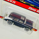 2005 Hot Wheels Classics Series 1 Chevy Nomad negro spectraflame 5SP base ZAMAC