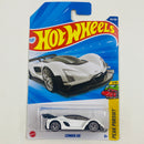 2025 Hot Wheels Peak Pursuit Czinger 21C blanco E10SP