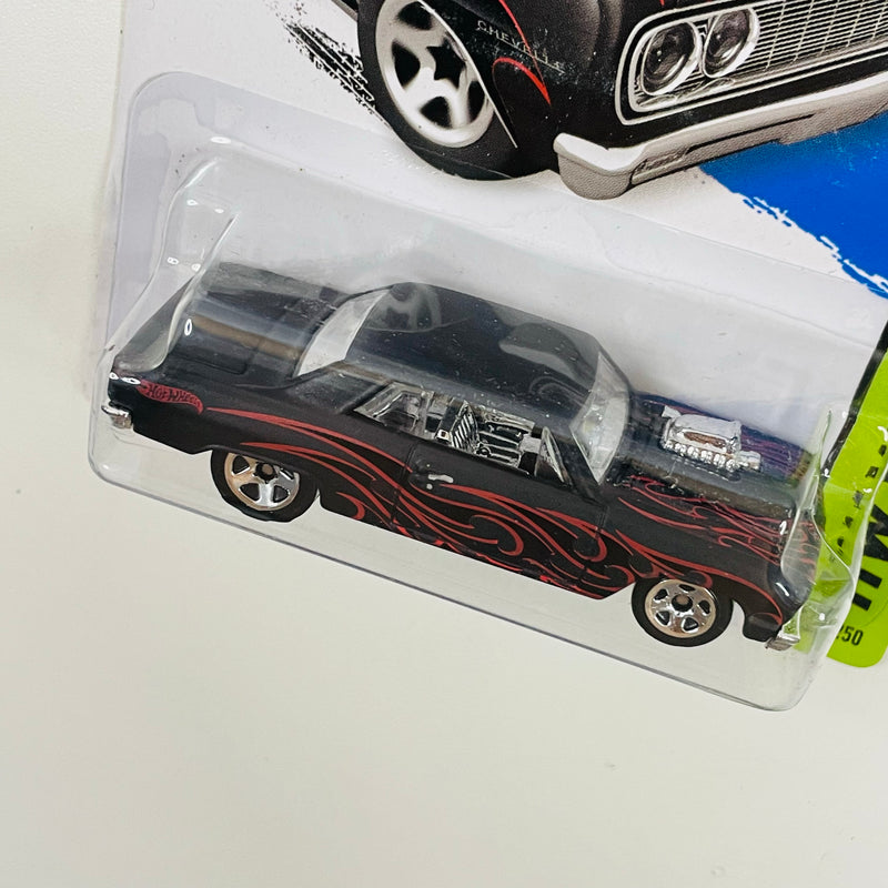 2014 Hot Wheels HW Workshop 64 Chevy Chevelle SS negro 5SP