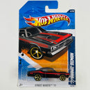 2011 Hot Wheels Street Beasts 71 Dodge Demon negro MC5