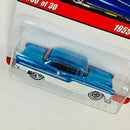 2006 Hot Wheels Classics Series 2 1955 Chevy celeste spectraflame 7SP base ZAMAC