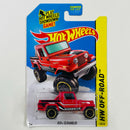 2014 Hot Wheels HW Off-Road Jeep Scrambler rojo 6SP