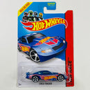2014 Hot Wheels HW Race Circle Tracker azul metálico MC5