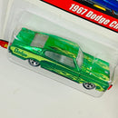 2005 Hot Wheels Classics Series 1 1967 Dodge Charger verde spectraflame con flamas BFGoodrich 5SP base ZAMAC