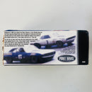 2002 Hot Wheels 100% Limited Edition Vintage Pony Wars Road Racing Set de 2 con Llantas de Goma RR - 1970 Ford Mustang Boss y 69 Camaro Chevrolet