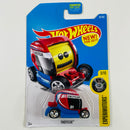 2017 Hot Wheels Experimotors Emoticar rojo 5SP Primera Edición