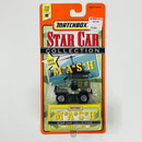 1998 Matchbox Star Car Collection M*A*S*H MASH 4077's Jeep verde militar con Cubierta Desmontable