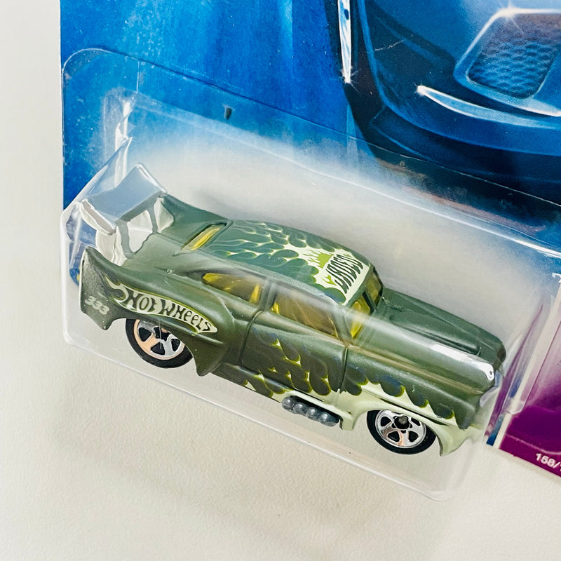 2008 Hot Wheels Team Drag Racing Jaded verde oliva 5SP