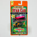 1998 Matchbox Star Car Collection Magnum P.I. T.C.'s Helicopter naranja con Hélices Rotativas