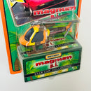 1998 Matchbox Star Car Collection Magnum P.I. T.C.'s Helicopter naranja con Hélices Rotativas