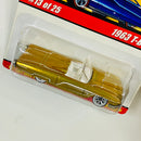 2005 Hot Wheels Classics Series 1 1963 Ford T-Bird dorado spectraflame 7SP base ZAMAC