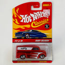 2006 Hot Wheels Classics Series 2 Dairy Delivery naranja spectraflame Redline 5SP base ZAMAC