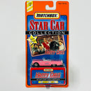 1998 Matchbox Star Car Collection Happy Days Pinky's 57 T-Bird Ford rosado