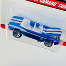 2006 Hot Wheels Classics Series 2 1967 Camaro Convertible Chevrolet azul spectraflame Goodyear 5SP base ZAMAC