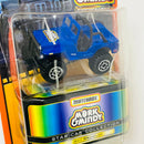 1999 Matchbox Star Car Collection Mork & Mindy Jeep Wrangler azul