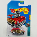 2017 Hot Wheels Tooned Surf N Turf rojo 5SP Primera Edición