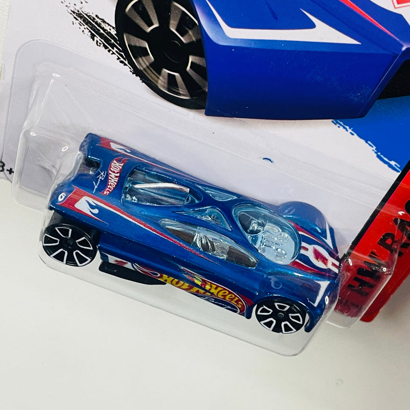2013 Hot Wheels HW Race Sling Shot azul metálico TRAP5