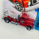 2015 Hot Wheels HW City Turbine Time rojo 5SP base ZAMAC Primera Edición