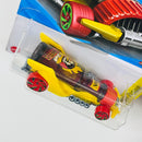 2025 Hot Wheels Fast Foodie Hot Wheengs amarillo RA4 base ZAMAC Primera Edición