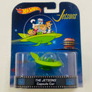 2014 Hot Wheels Premium Entertainment Los Supersónicos The Jetsons Capsule Car verde Primera Edición