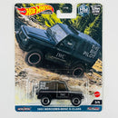 2023 Hot Wheels Premium Car Culture HW Off Road 1993 Mercedes Benz G Class negro Llantas de Goma RR