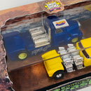 1999 Hot Wheels Collectibles Baur's Beasts Set de 2 - Go Mad 1957 Chevy Nomad, Torqued Off Camión